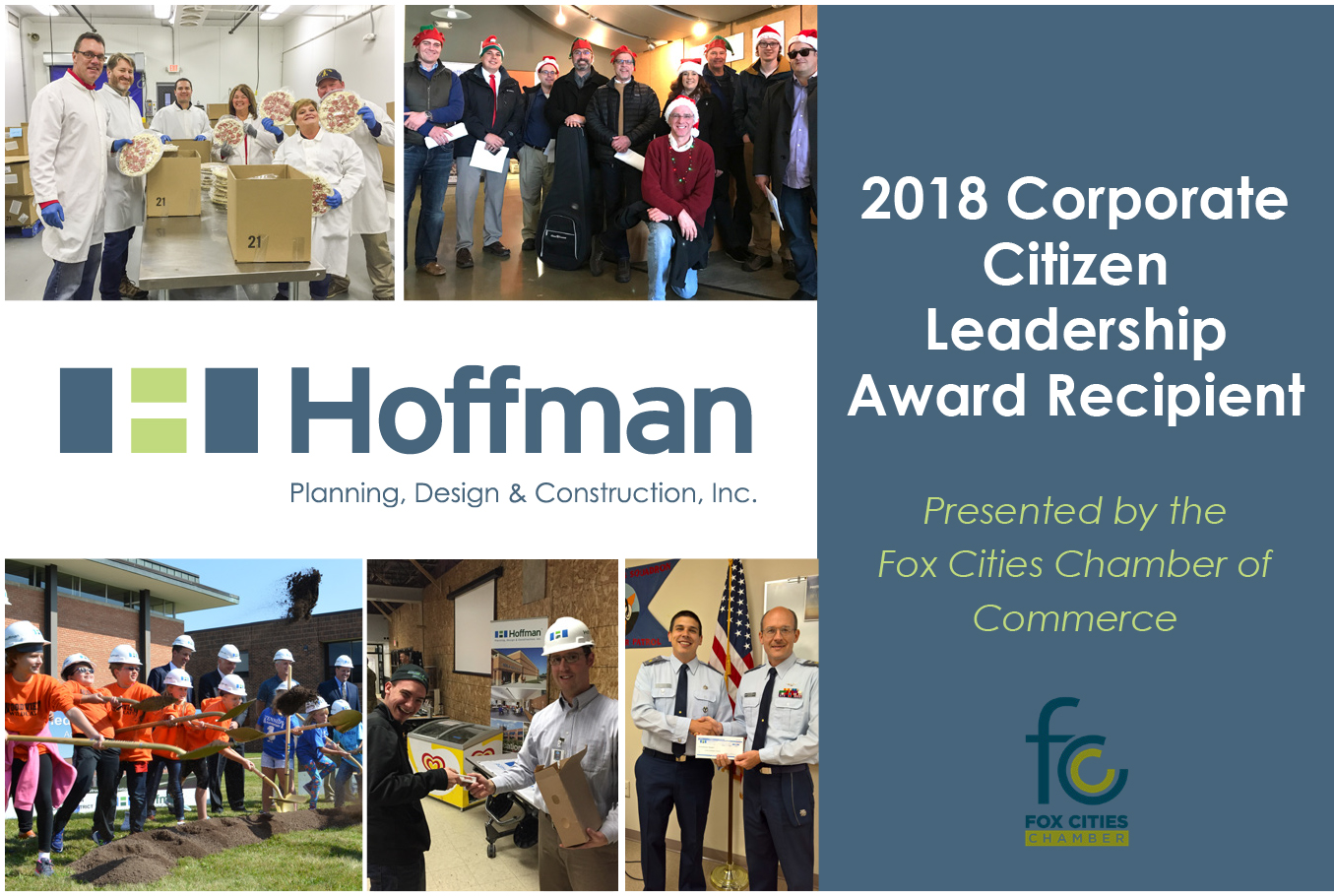 Hoffman Receives Corporate Citizen Leadership Award