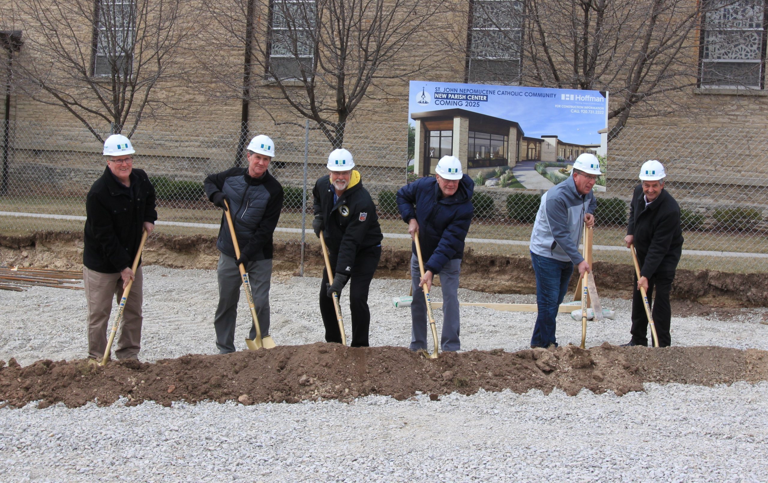 St. John Nepomucene in Little Chute breaks ground on new parish center