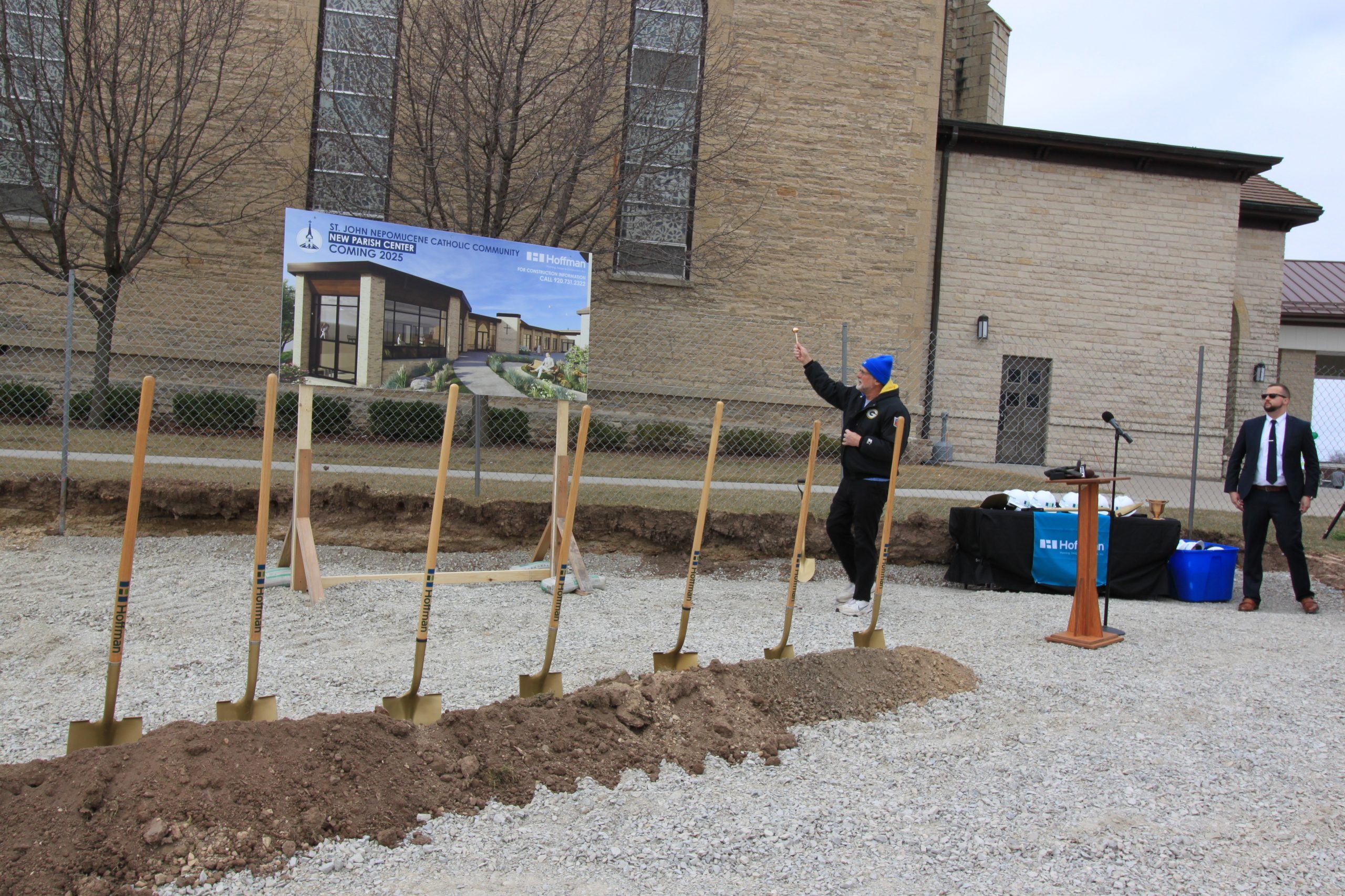 St. John Nepomucene in Little Chute breaks ground on new parish center