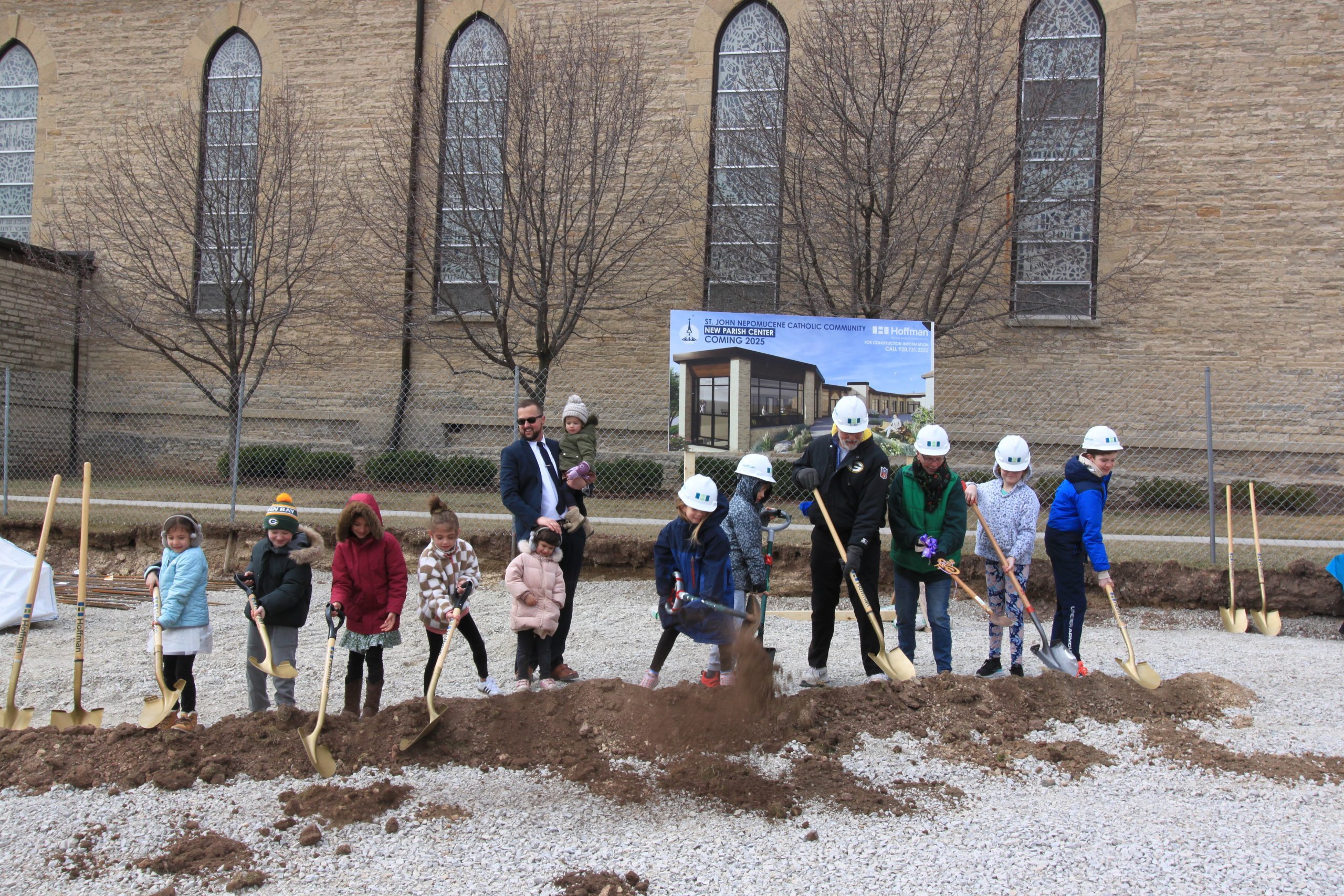 St. John Nepomucene in Little Chute breaks ground on new parish center