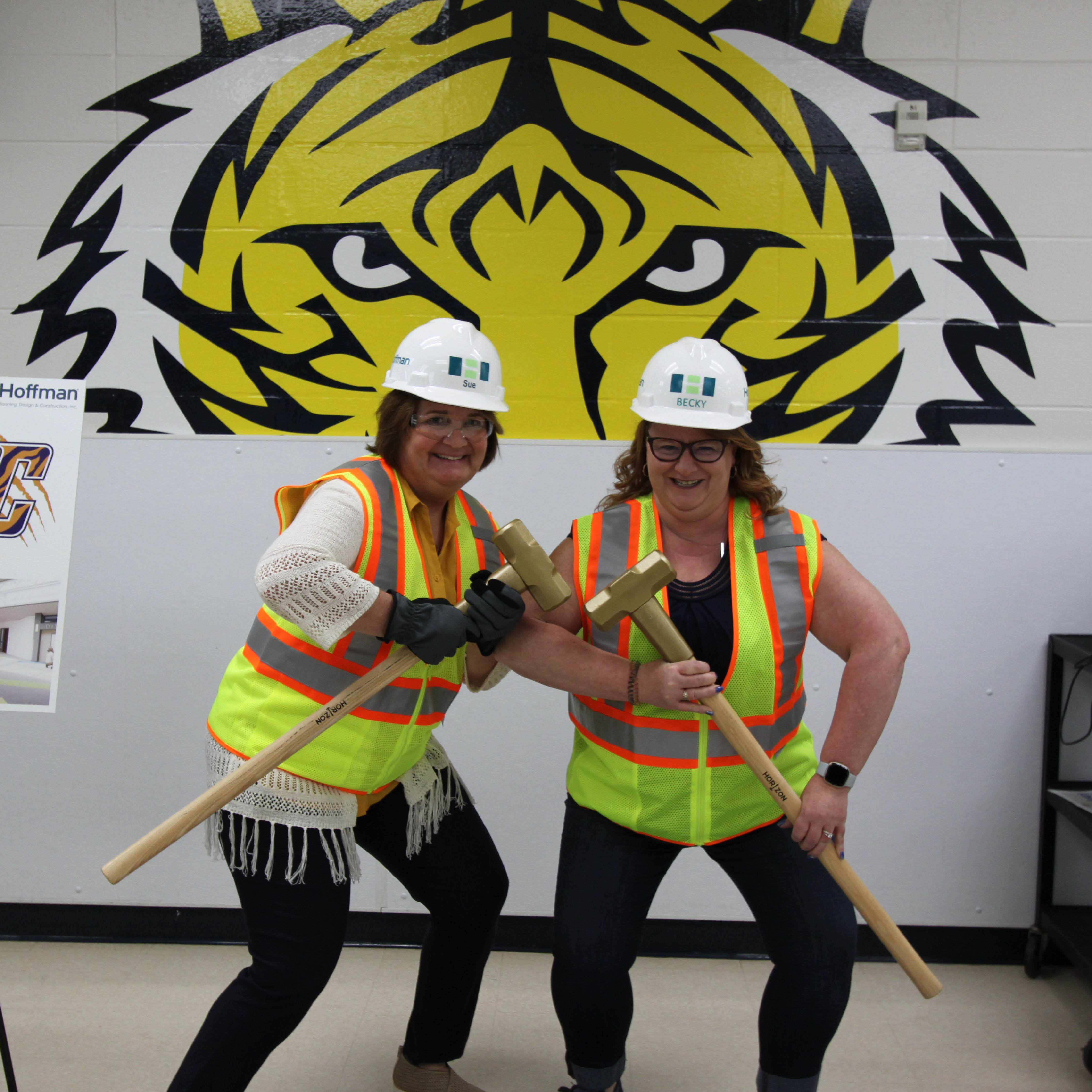 Bust it! Chilton Public Schools ends year with “demolition ceremony”