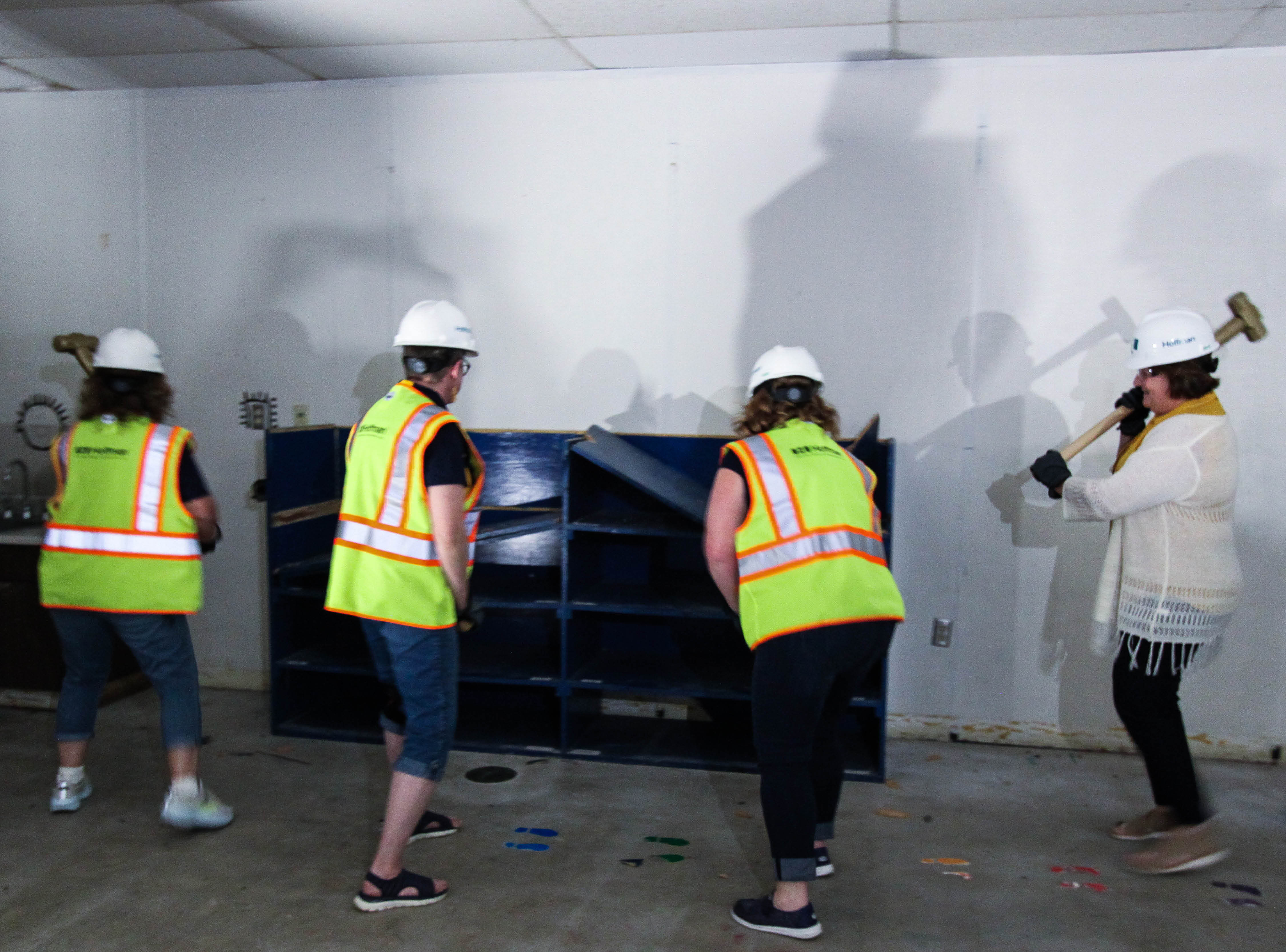 Bust it! Chilton Public Schools ends year with “demolition ceremony”