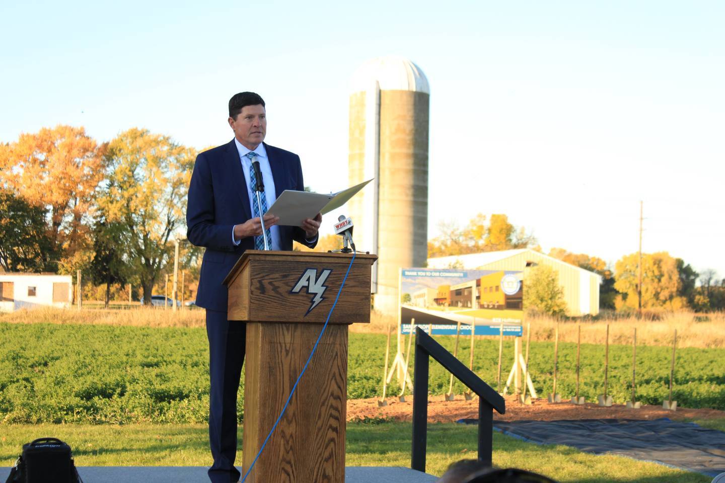 Construction of new Appleton Area School District Elementary School underway