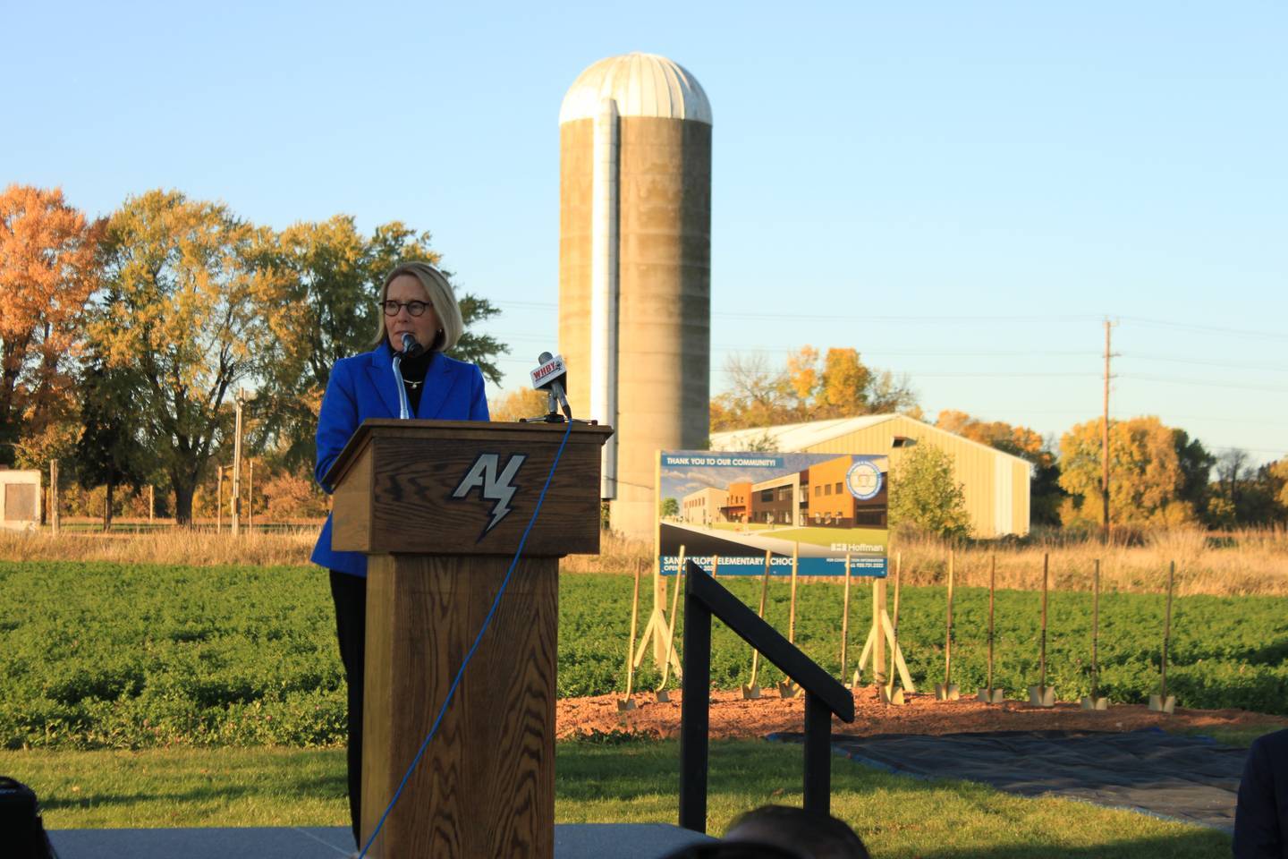 Construction of new Appleton Area School District Elementary School underway