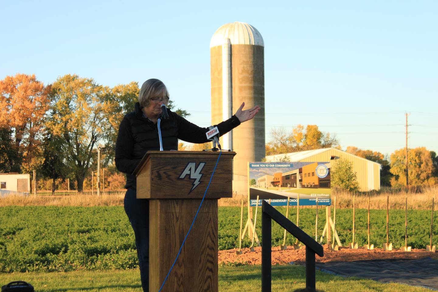 Construction of new Appleton Area School District Elementary School underway