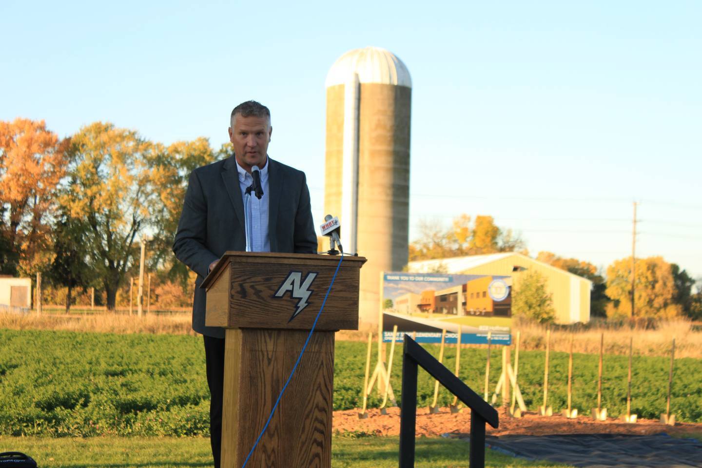 Construction of new Appleton Area School District Elementary School underway