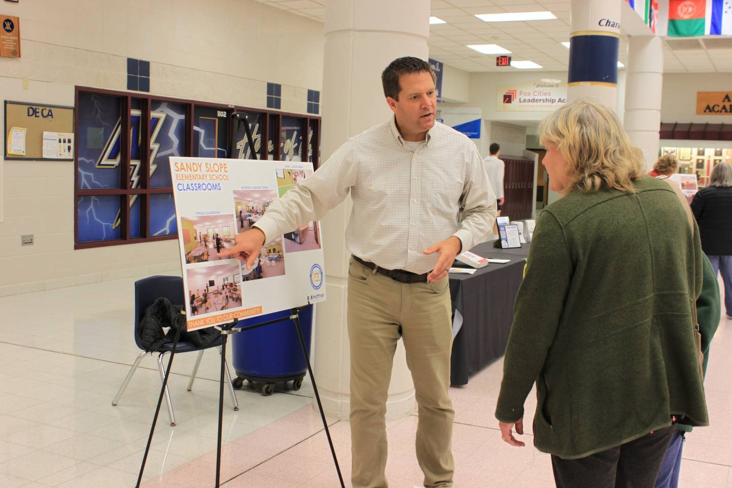 Construction of new Appleton Area School District Elementary School underway