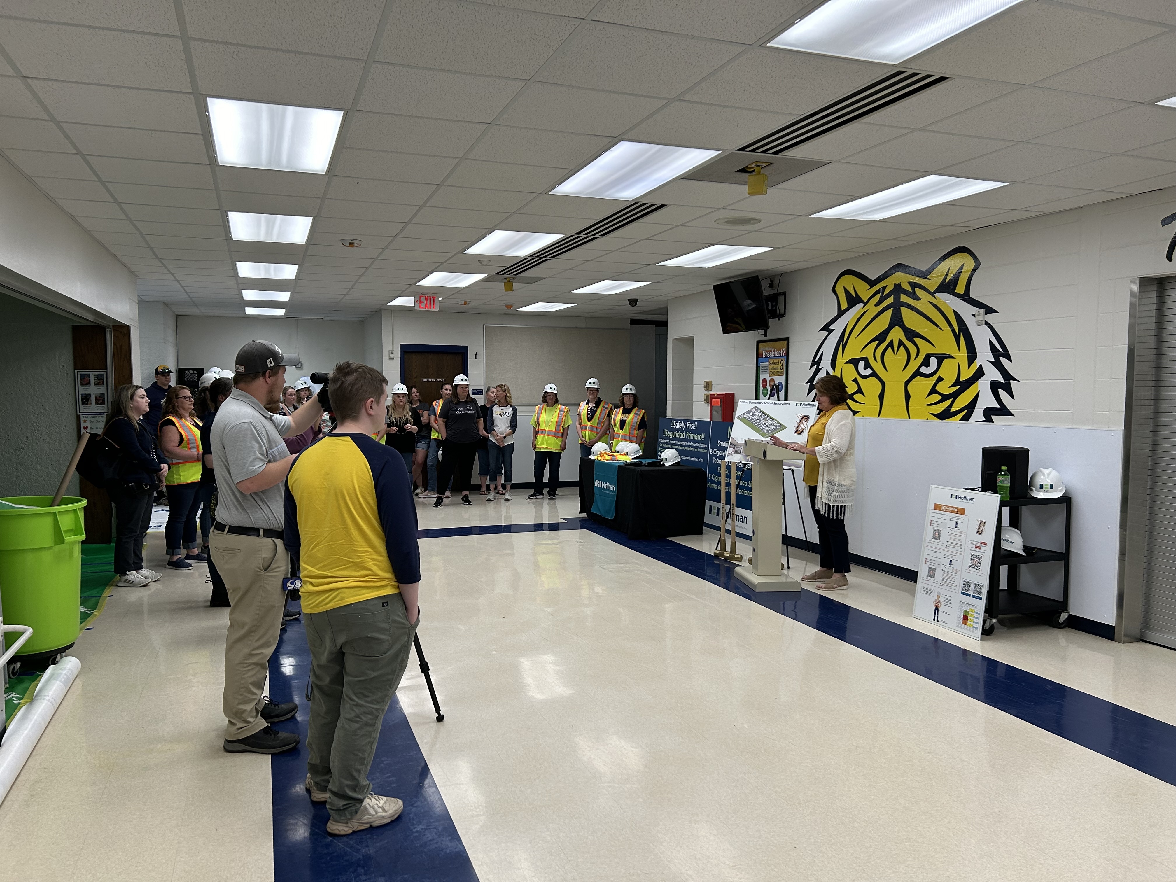 Bust it! Chilton Public Schools ends year with “demolition ceremony”