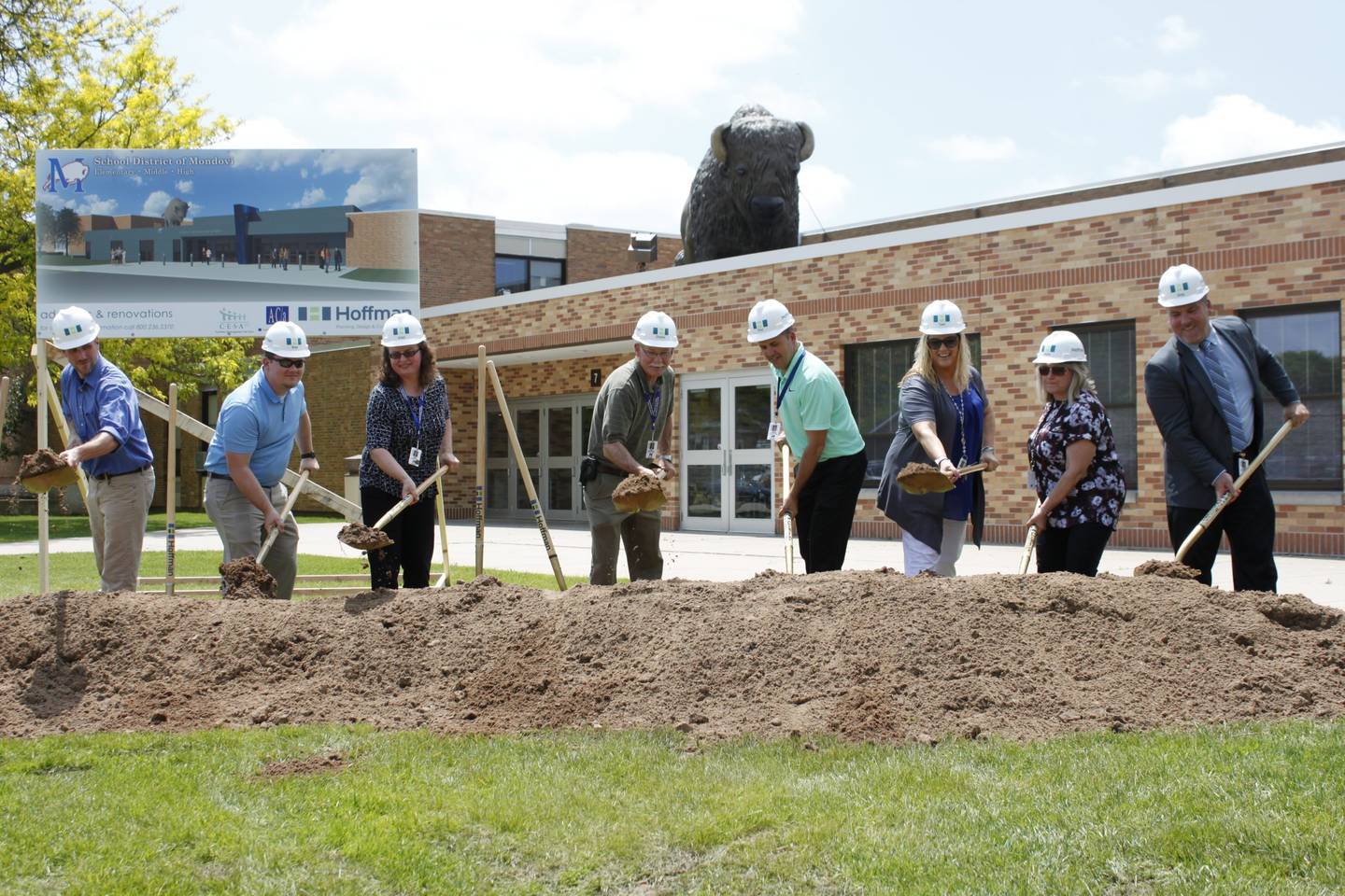 School District of Mondovi Breaks Ground
