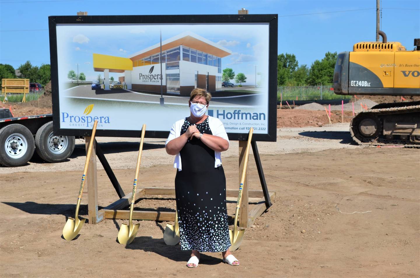 Groundbreaking Held for New Prospera Credit Union Branch