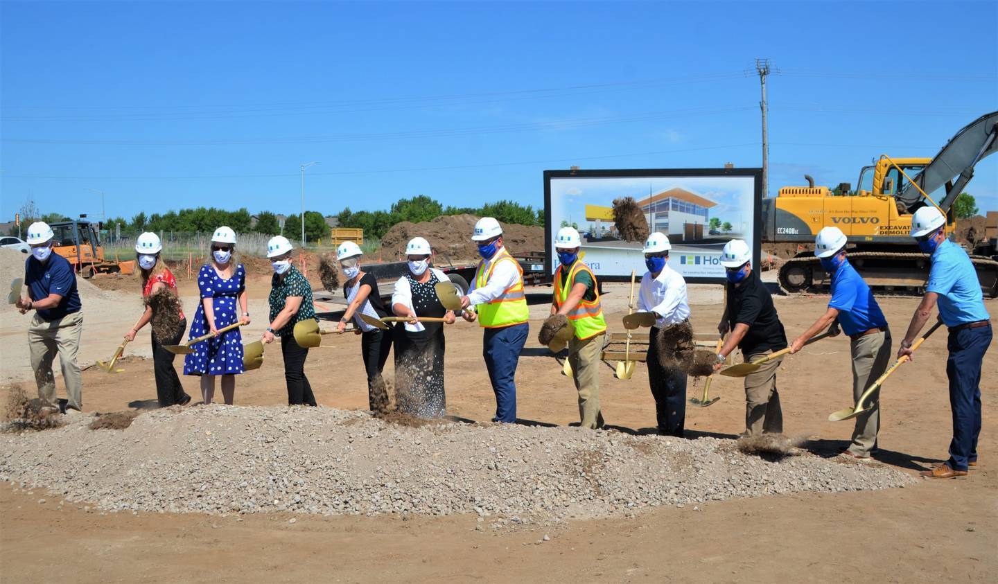 Groundbreaking Held for New Prospera Credit Union Branch