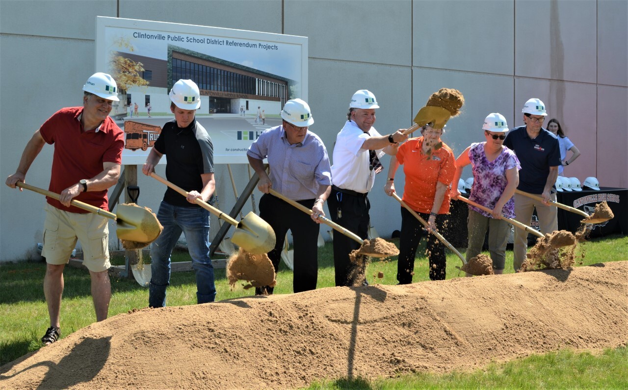 Clintonville Public School District Breaks Ground
