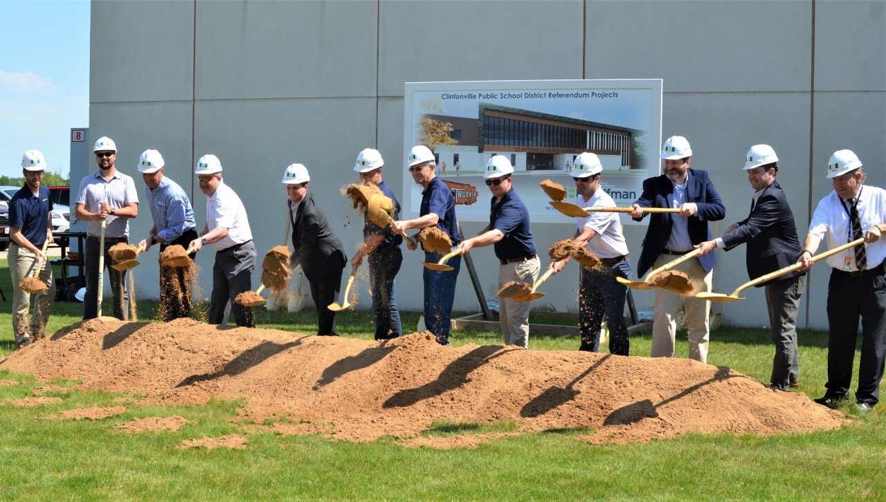 Clintonville Public School District Breaks Ground