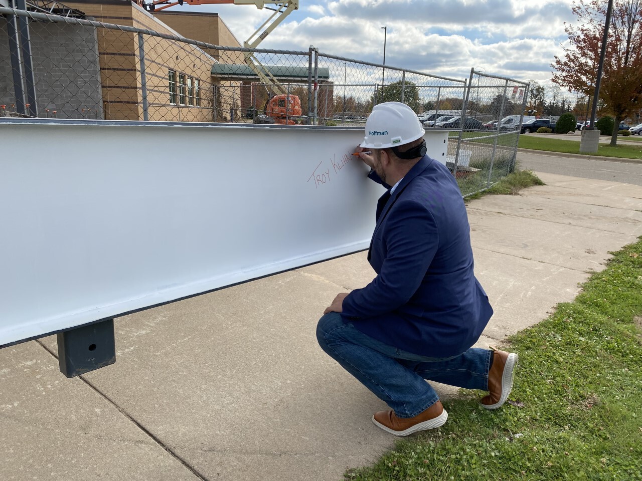 Topping Off Ceremony Held at Clintonville High School Recreation Center