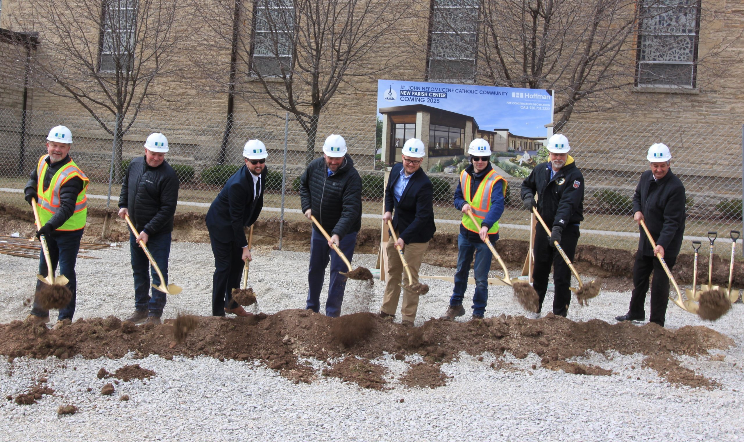 St. John Nepomucene in Little Chute breaks ground on new parish center