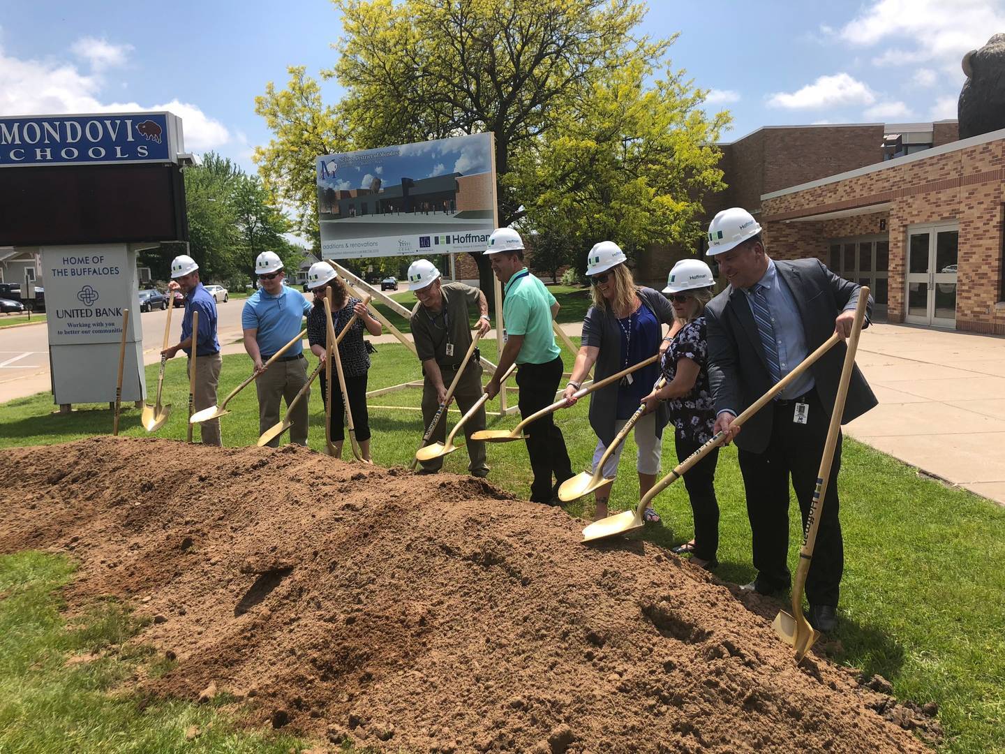 School District of Mondovi Breaks Ground
