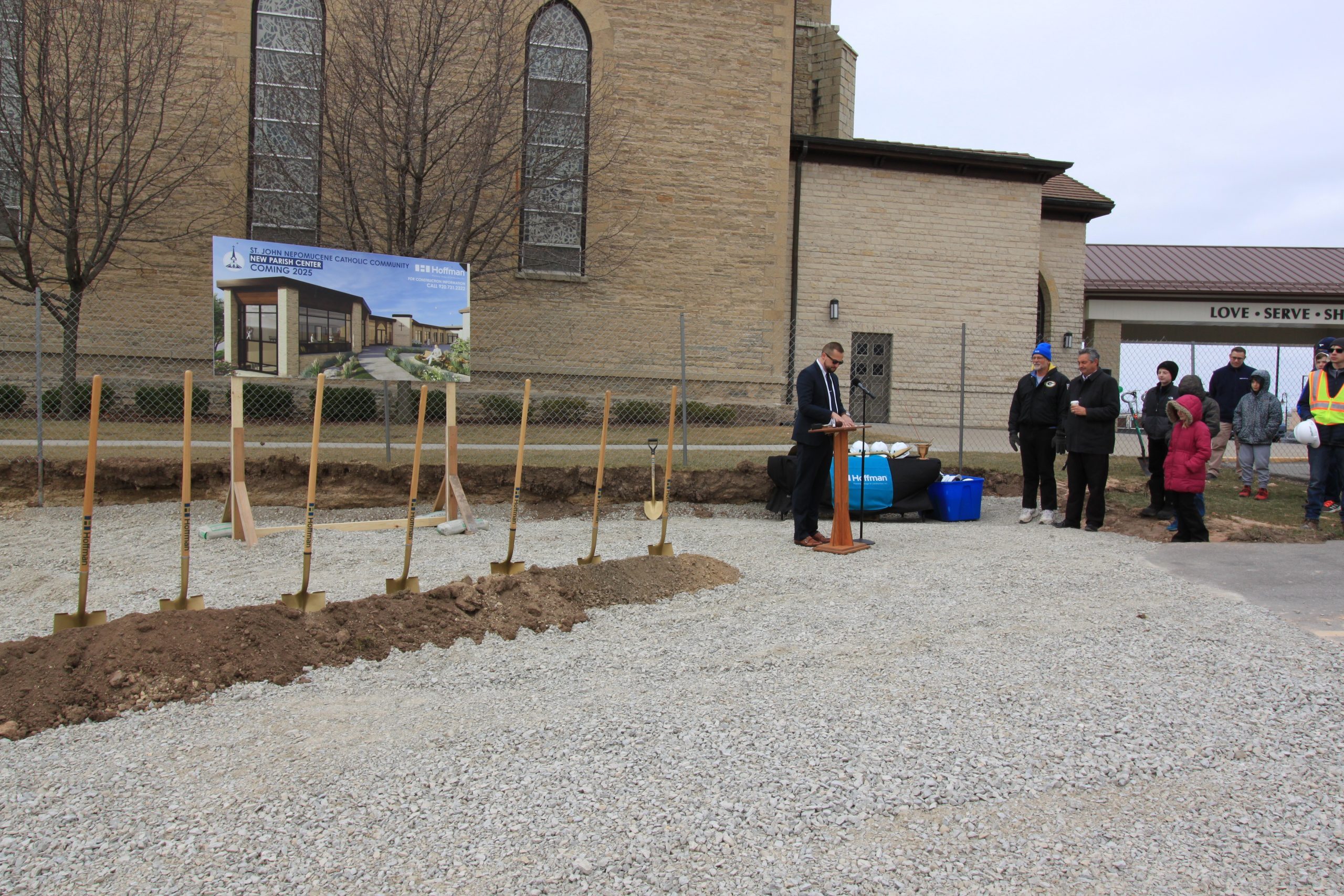 St. John Nepomucene in Little Chute breaks ground on new parish center