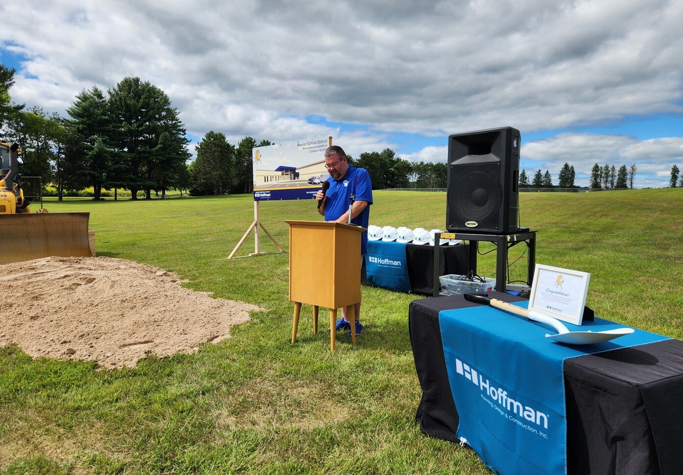 Marion School District Breaks Ground on District-Wide Facilities Improvements
