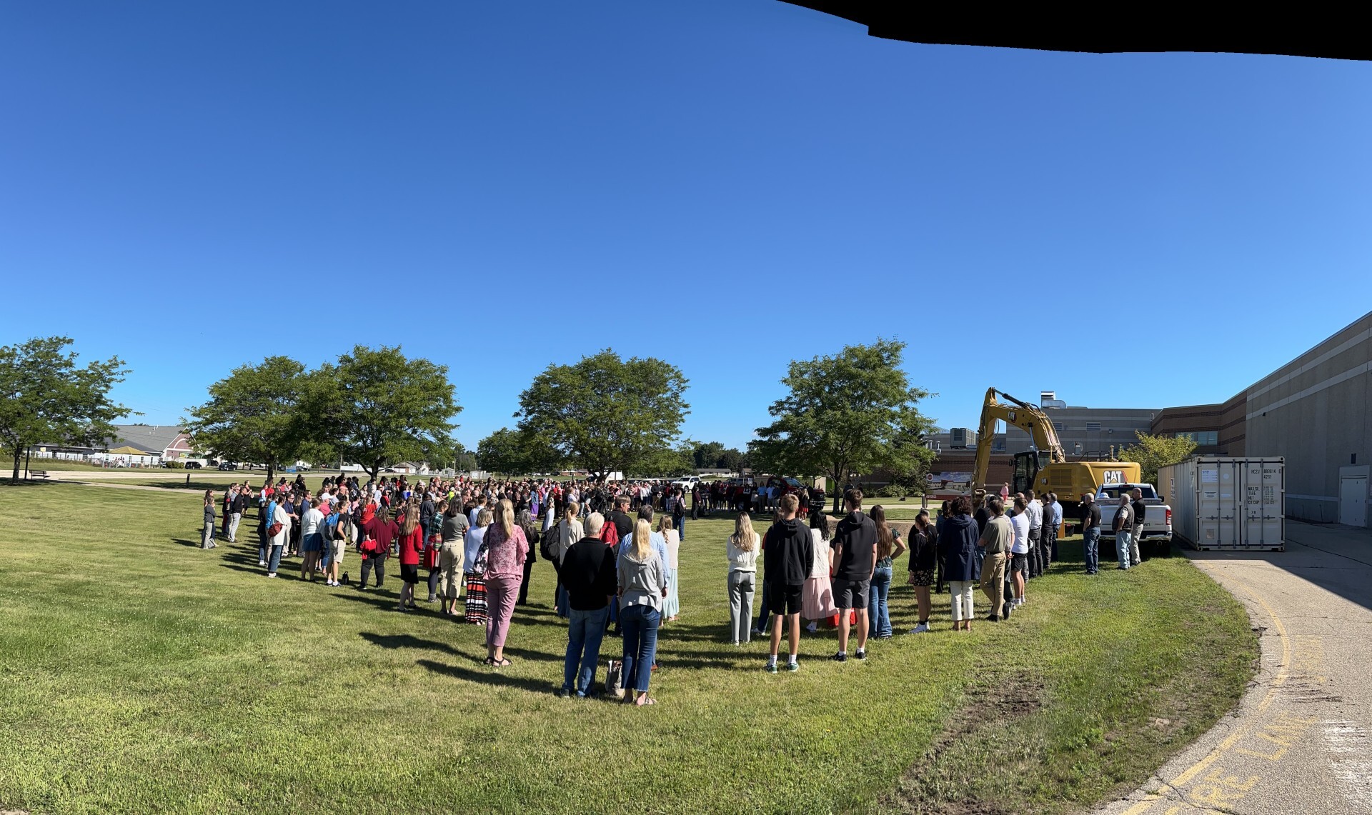 Wide Angle Crowd Shot 2